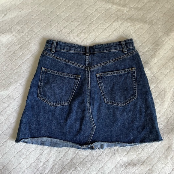 🔵 French Connection Allene Denim Skirt 4 - Picture 4 of 4